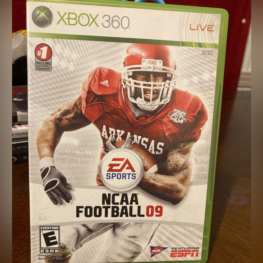 XBOX 360 Live NCAA Football 09